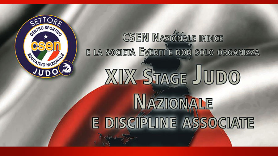 XIX Stage Nazionale Di Judo E Discipline Associate