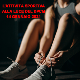 Lo Sport Alla Luce Del DPCM Del 14 Gennaio 2021