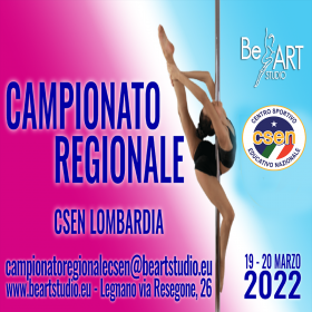 Campionato Regionale Di Pole Dance CSEN Lombardia