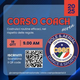 Settore Nazionale Pole & Aerial CSEN – Formazione E Ricertifica 2025 ￼